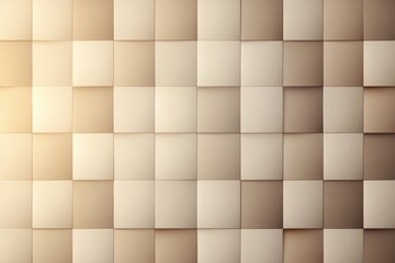 Aufkleber - Modern checkerboard pattern with gradient shading and elegant depth, showcasing smooth lighting and soft tones, perfect for contemporary design aesthetics