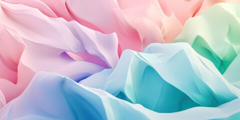 Poster - A colorful, abstract background with a pink and blue gradient