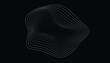 © CreativeOstad - Minimal dot flow with soft curvature on white background