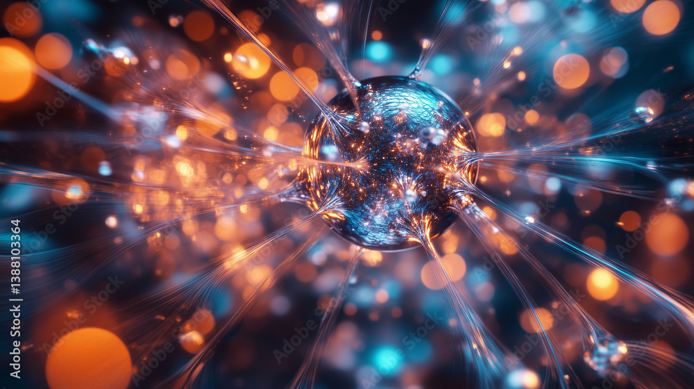 Quantum Core (Next-Gen Quantum Computing) Stock Illustration | Adobe Stock