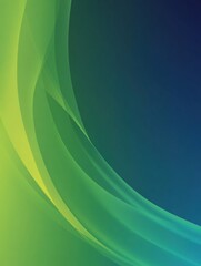 Aufkleber - Elegant gradient background transitioning from blue to green designed for modern health and fitness themes in a professional setting