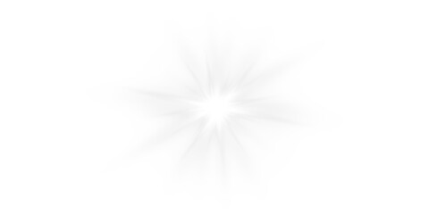 Wall Mural - vector transparent sunlight with sun glare. overlay, sun rays and glare, sun, sunrays, light transit