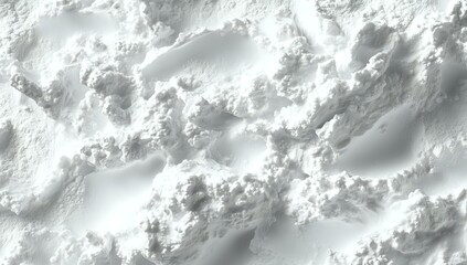 Poster - White fluffy clouds abstract background with soft shadows and light effects creating dreamy atmospheric texture for creative design projects.