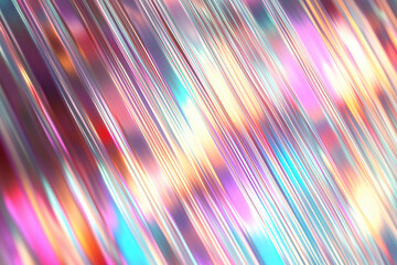 Poster - Abstract Prism of Light: Capturing an intricate dance of color and refraction, this image presents a stunning interplay of light, evoking a sense of wonder and artistic brilliance.