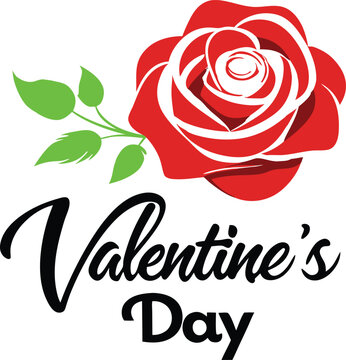 Valentines day, love simple design