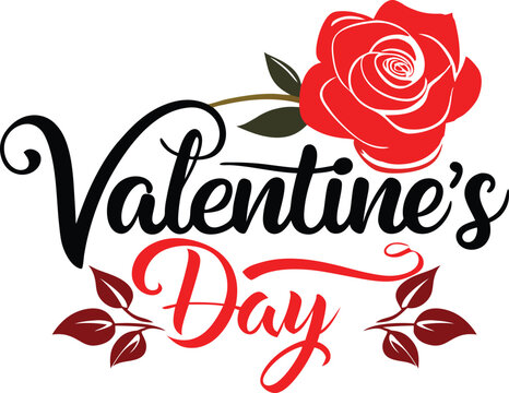 Valentines day, love simple design