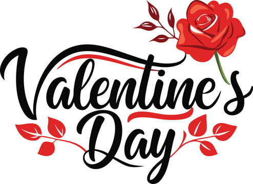 Valentines day, love simple design