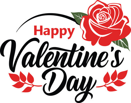 Valentines day, love simple design
