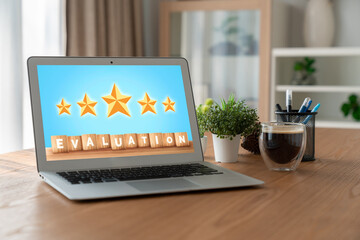 Poster - customer satisfaction and evaluation analysis on modish software computer for marketing strategy pla