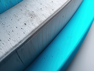 Poster - Unique abstract design showcasing contrasting colors and textures in a modern setting