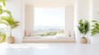 © MAKASIHMAS SIDNEY - Modern, minimalist, sun-drenched balcony with city views