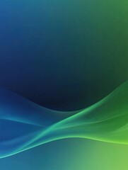 Fototapete - Elegant gradient background featuring a smooth transition from deep blue to fresh green with a modern health and fitness theme for a sleek design