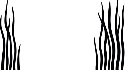 Leinwandbilder - Abstract Black Background With White Lines Illustration Design