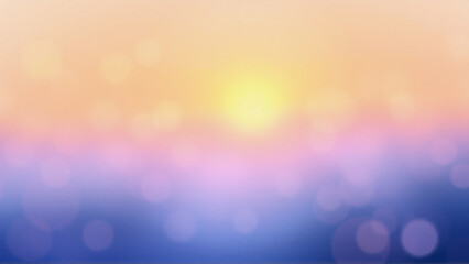 Aufkleber - soft gradient background with blended pastel colors transitioning from warm yellow at the top to coo