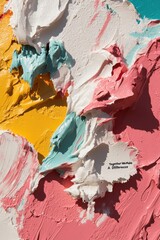 Poster - Vibrant World Microvolunteering Day Textural Mixed-Media Breakthrough Design for Social Impact Storytelling and Community Engagement
