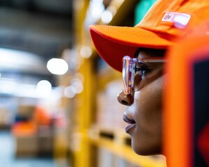 Aufkleber - Advanced Warehouse Logistics Inclusive Tech-Driven Safety Performance with Next-Gen Professional Insights in Industrial Innovation