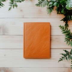 Aufkleber - Mindful Minimalist Artisan Leather Journal in Earthy Tan - Sustainable Stationery for Modern Professionals, Wellness and Creative Storytelling