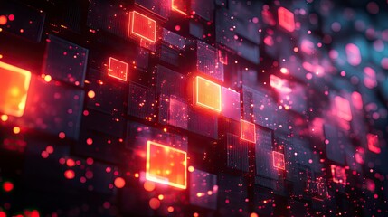 Abstract visualization of digital gaming using geometric patterns