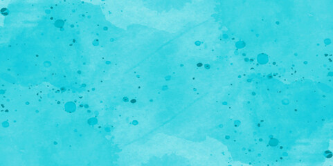 Wall Mural - bright blue watercolor vector background, watercolor drawing on a paper image, hand paint square sta