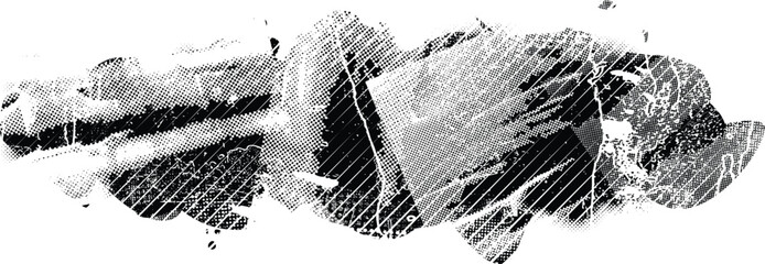 Fototapete - Grunge textured banner with rough edges. Speckled texture. Overlay grunge texture . Simply place texture over any object to create grunge effect . Banner with scratched surface for your design. 