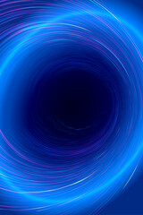 Poster - Color spiral vortex Internet technology background