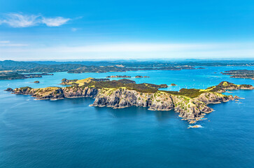 urupukapuka island, bay of islands, north island, new zealand, oceania.