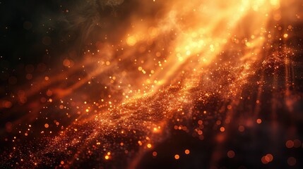 a misty, ethereal light burst abstract background with radiant soft glows