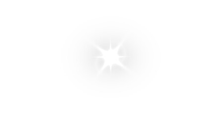 Wall Mural - shiny png bokeh stardust glitter and sparkling flare, white glow light with abstract magical effect,