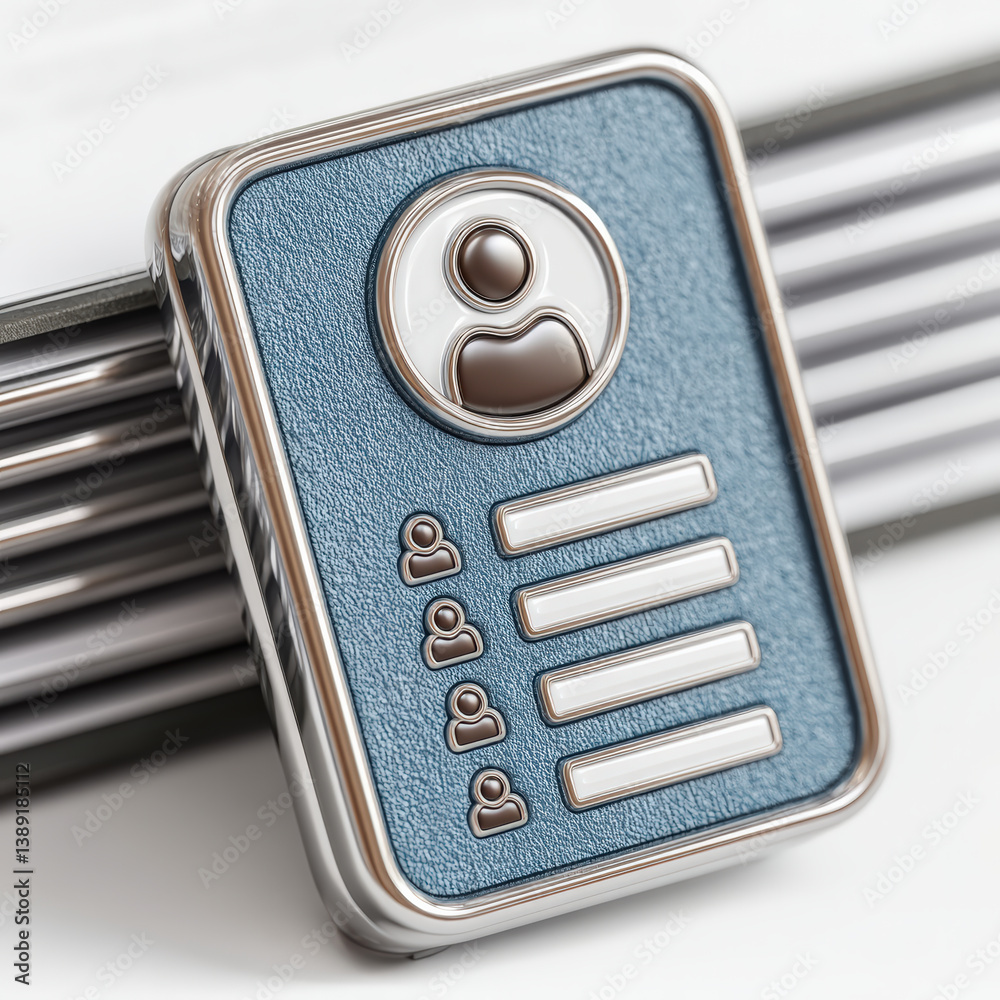 digital icon representing attendance tracking chart with employee ...