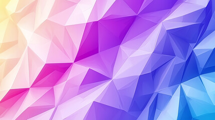 Leinwandbilder - A vibrant geometric pattern featuring a blend of pink, purple, and blue tones, perfect for backgrounds or creative projects.