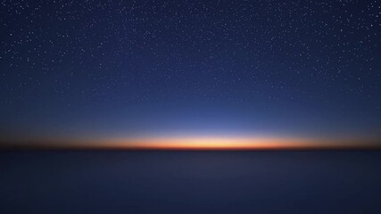 stars in the dark night sky. sunset.