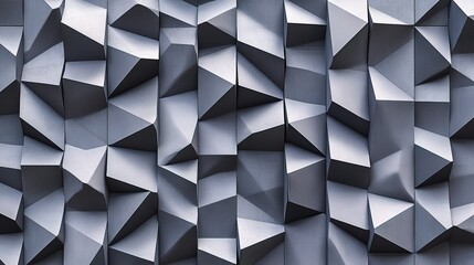 Poster - Abstract Geometric Patterns in Modern Architectural Design