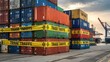 © Md - American tariffs and US government taxation or punative tariff trade war policy or duties imposed on imports and exports by a government on imported or exported goods as Protectionism.
