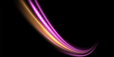 Wall Mural - beautiful light speed line background on black background abstract design vector illustration