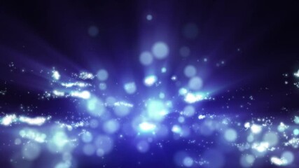 Wall Mural - abstract fantasy background shiny particles dust rays and energy flow loop