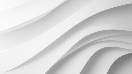 Poster - A minimalist white paper background with subtle creases and texture, perfect for design purposes