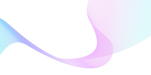 Wall Mural - dynamic line wave background colorful element design isolated perfect for poster, banner, header, so