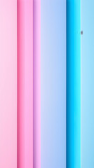 Poster - Pastel Color Paper Background with Vertical Lines