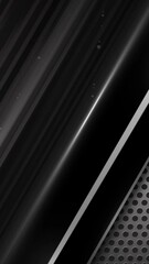 Poster - Vertical video abstract background for technology and futuristic concept strong dark metallic and heavy element for industry technology concept