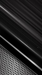 Poster - Vertical video abstract background for technology and futuristic concept strong dark metallic and heavy element for industry technology concept