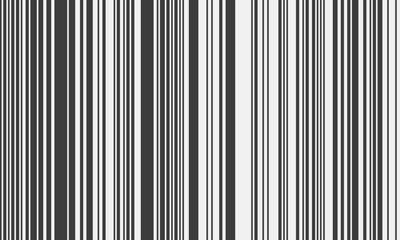 Poster - Abstract grayscale vertical stripes pattern.  Ideal for backgrounds, website design, or modern minimalist projects.  Conveys concepts of data, technology, or order. Versatile and visually striking.