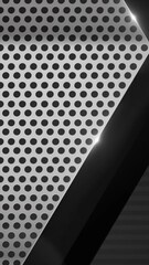 Poster - Vertical video abstract background for technology and futuristic concept strong dark metallic and heavy element for industry technology concept