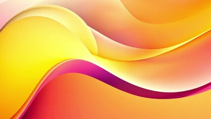 Poster - abstract gradient waves in vibrant colors creating a beautiful, dynamic background suitable for mode