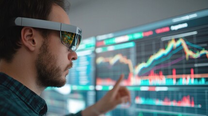 Poster - Business Investor Using Augmented Reality for Data Analysis