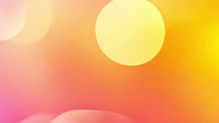 Poster - abstract light patterns with soft focus and vibrant colors providing an ethereal and dreamlike atmos