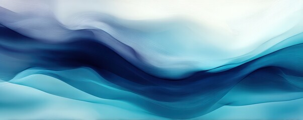 Poster - Modern Minimalist Architecture, Abstract background grainy texture. Wallpaper. Blue gradient mix horizontal background.