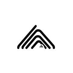 Poster - Minimalist line icons collection featuring various geometric shapes and designs for modern graphic applications