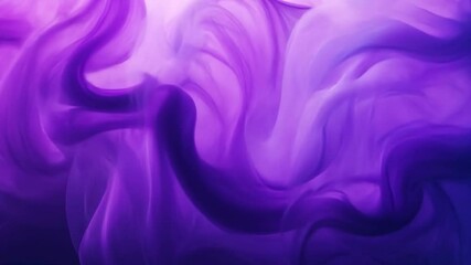 Poster - ethereal abstract background with vibrant swirls of purple and pink hues creating a dreamy and mysti