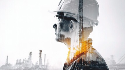 Poster - Industrial Engineer Using Advanced Technology in Modern Setting