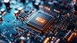 © Randu - Sophisticated close-up of a microchip illustrating the advanced digital technology